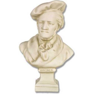 Composer Richard Wagner Small 12in. High - Fiberglass Outdoor Statue -  - F118