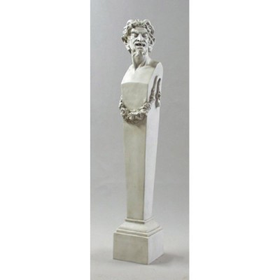 Satyr Terminus 69in. - Fiberglass - Indoor/Outdoor Garden Statue -  - F69863