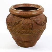 Decorative Pot Fiber Stone Indoor/Outdoor Garden / Patio Statue