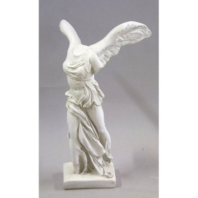 Winged Victory 40in. Nike Fiberglass Indoor/Outdoor Statue -  - F265