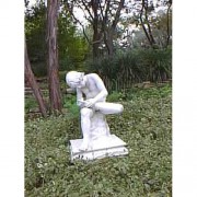 Boy Removing Thorn from foot 33in. - Fiberglass Resin - Indoor/Outdoor Garden Statue