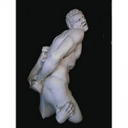 Milo Of Crotona- Louvre 23 Fiberglass Resin Indoor/Outdoor Garden Statue