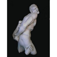 Milo Of Crotona- Louvre 23 Fiberglass Resin Indoor/Outdoor Garden Statue
