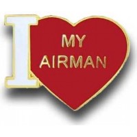 I Love MY Airman Pin