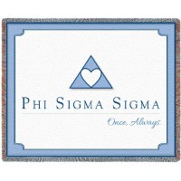 9017-T Phi Sigma Sigma Tapestry Throw