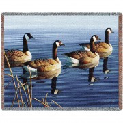 Afternoon Procession - Cynthie Fisher - Cotton Woven Blanket Throw -  (72x54)