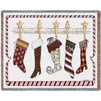 And the Stockings Were Hung Blanket