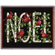 Christmas Noel - Stephanie Stouffer - Cotton Woven Blanket Throw -  (72x54)