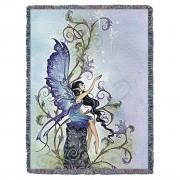 Creation - Amy Brown - Cotton Woven Blanket Throw -  (72x54)