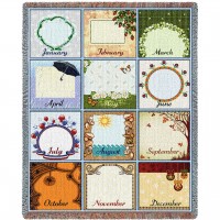 Family Calendar Blanket