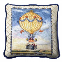 High Tea Textured Hand Finished Elegant Woven Throw Pillow Cover 100% Cotton  Size 17x17