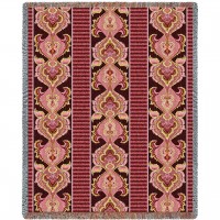 Ivy Rose - Arts And Crafts - William Morris - Cotton Woven Blanket Throw -  (72x54)