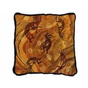Kokopelli the Ancient Ones - Kokopelli - Southwest - - Throw Pillow