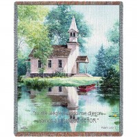 Lakeside Scripture Spanish Blanket