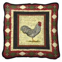 Le Coq Rooster - - Throw Pillow