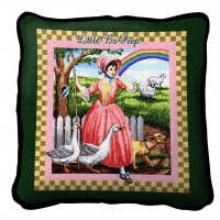 Little Bo Peep - Nursery Rhyme - Throw Pillow