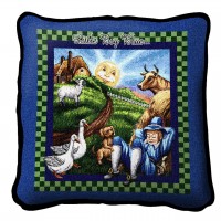 Little Boy Blue - Nursery Rhyme - Throw Pillow