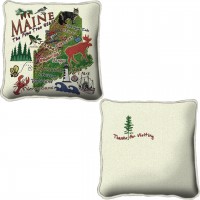 State of Maine - Replica State Pillow