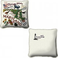 State of Maryland - Replica State Pillow