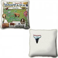 State of Montana - Replica State Pillow