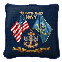 Navy Master Chief Petty Officer - - Throw Pillow