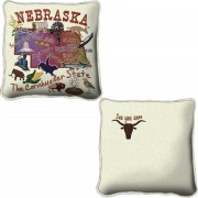 State of Nebraska - Replica State Pillow