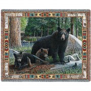 New Discoveries - Kevin Daniel - Cotton Woven Blanket Throw -  (72x54)