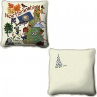 State of New Hampshire - Replica State Pillow