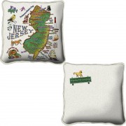State of New Jersey - Replica State Pillow