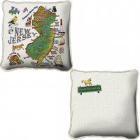 State of New Jersey - Replica State Pillow