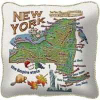 State of New York - Replica State Pillow