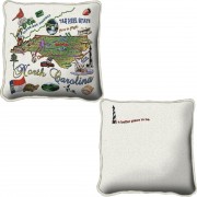 State of North Carolina - Replica State Pillow