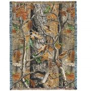 Oak Woods Camo Blanket 54x70 inch