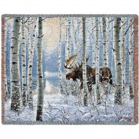 On The Move - Derk Hanson - Cotton Woven Blanket Throw -  (72x54)