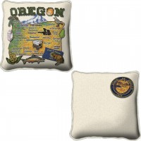 State of Oregon - Replica State Pillow