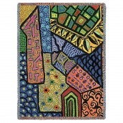Overview - Helen Kiebzak - Cotton Woven Blanket Throw -  (72x54)