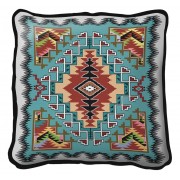 Painted Hills Turquoise - - Throw Pillow