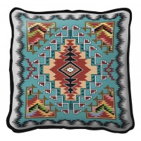 Painted Hills Turquoise - - Throw Pillow