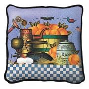 Peaches - Throw Pillow
