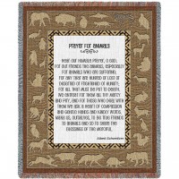 Prayer For Animals Blanket