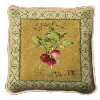 Radish - - Throw Pillow
