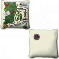 State of Rhode Island - Replica State Pillow
