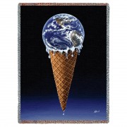 Savor it - Kurt C Burmann - Cotton Woven Blanket Throw -  (72x54)