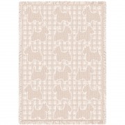 Scottish Terrier - Natural Cotton Woven Blanket Throw -  (70x50)