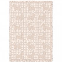 Scottish Terrier - Natural Cotton Woven Blanket Throw -  (70x50)