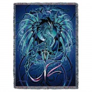 Seablade - Ruth Thompson - Cotton Woven Blanket Throw -  (72x54)