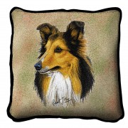Shetland Sheepdog - - Throw Pillow