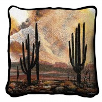 Sonoran Sentinels by Adin Shade - - Throw Pillow