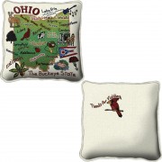 State of Ohio - Replica State Pillow