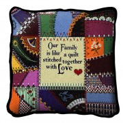 Stitched With Love - - Throw Pillow